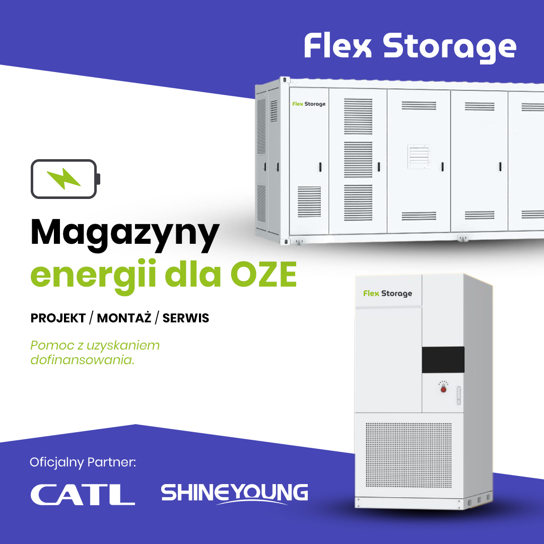 Magazyny energii dla OZE