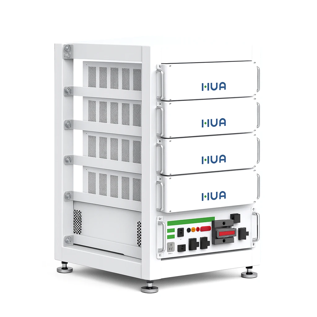 Akumulator wysokonapięciowy 20kWh LiFePO4 RACK HUA Power BESS